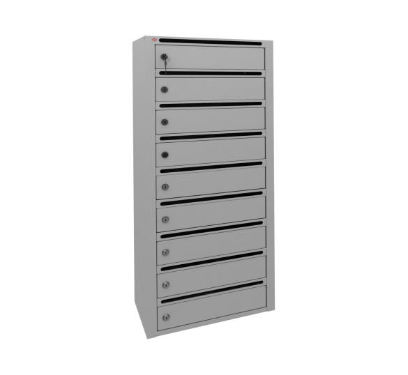 9-и секционный почтовый ящик «Гарант» 